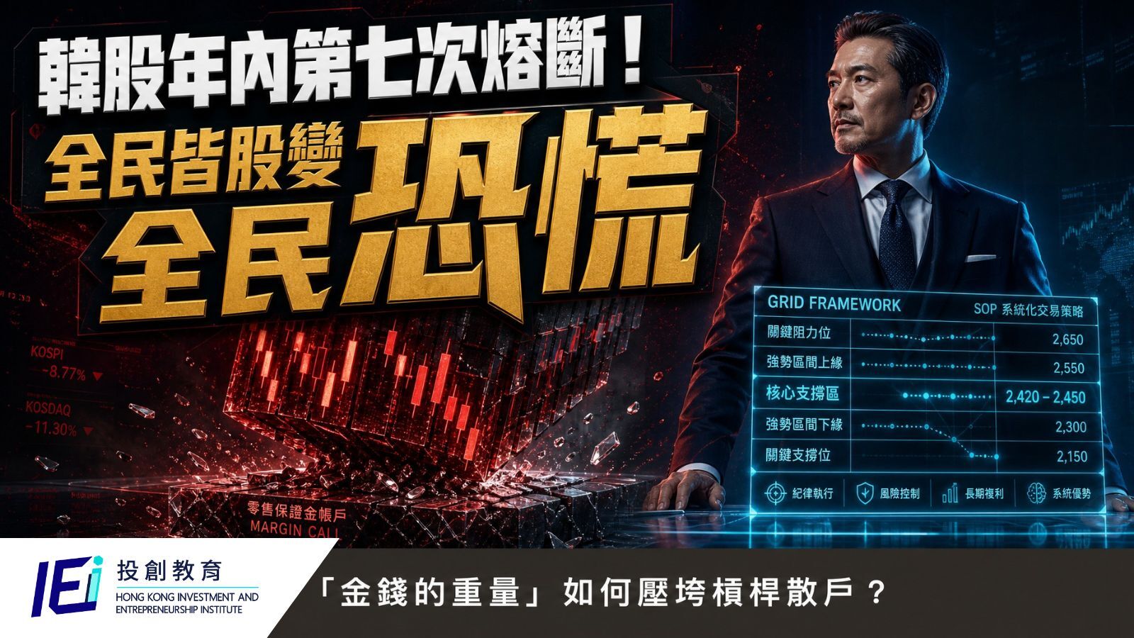 全民皆股的代價：韓股熔斷給港美股散戶的判市一課