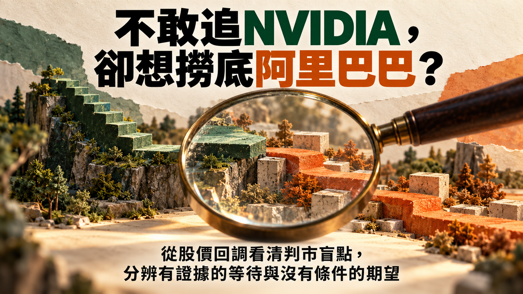 股票回調與撈底策略：阿里巴巴與NVIDIA案例技術分析