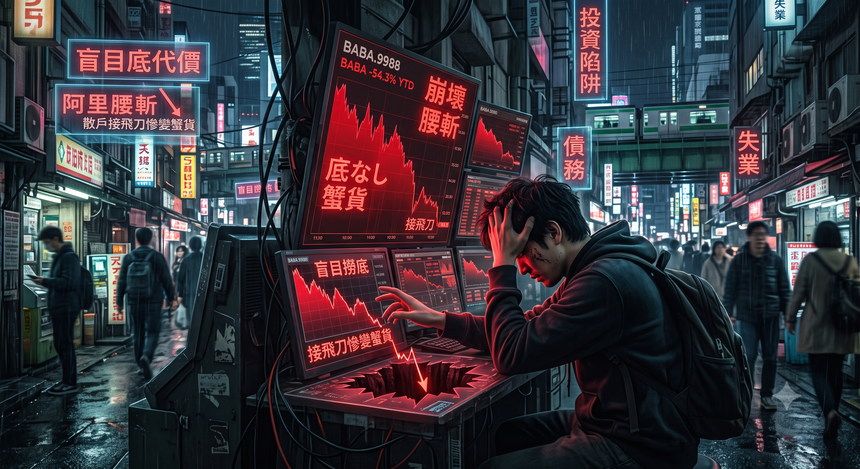 接飛刀的小資族示意